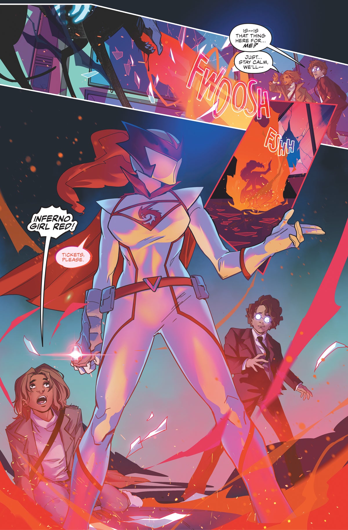 Inferno Girl Red - Volume One