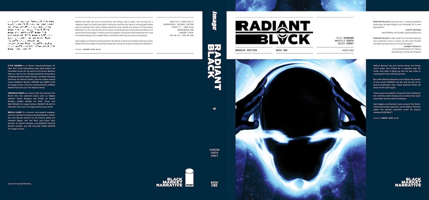 Radiant Black: Black Market Massive Edition Hardcover – Black