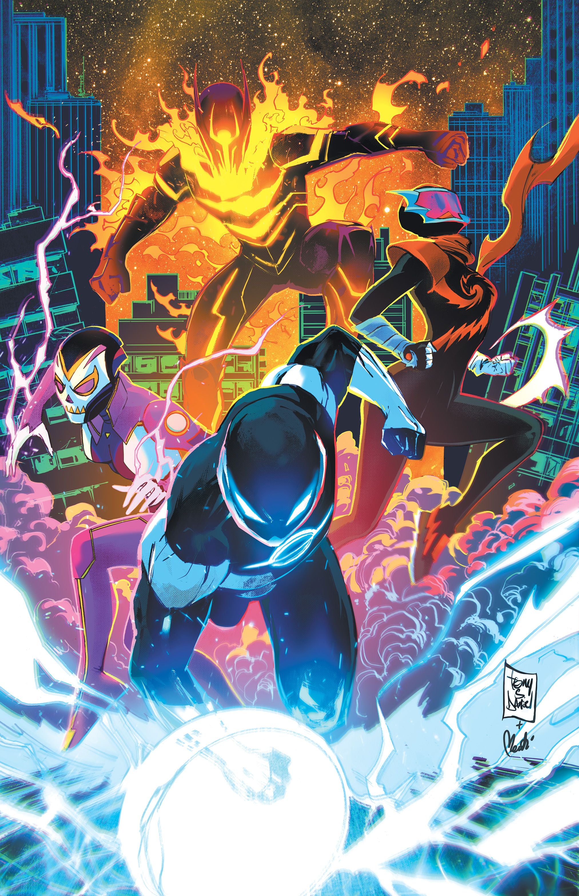 FOIL SUPERMASSIVE 2024 - Tony Daniel Variant - SDCC Exclusive - Signed