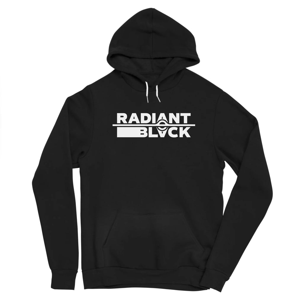Radiant Black Title — Mens Pullover Hoody