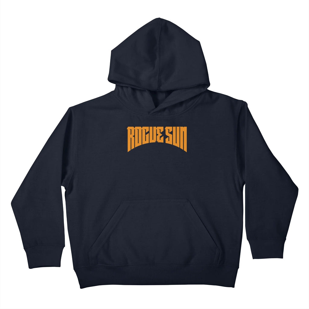 Rogue Sun Logo (Orange) — Kids Pullover Hoody