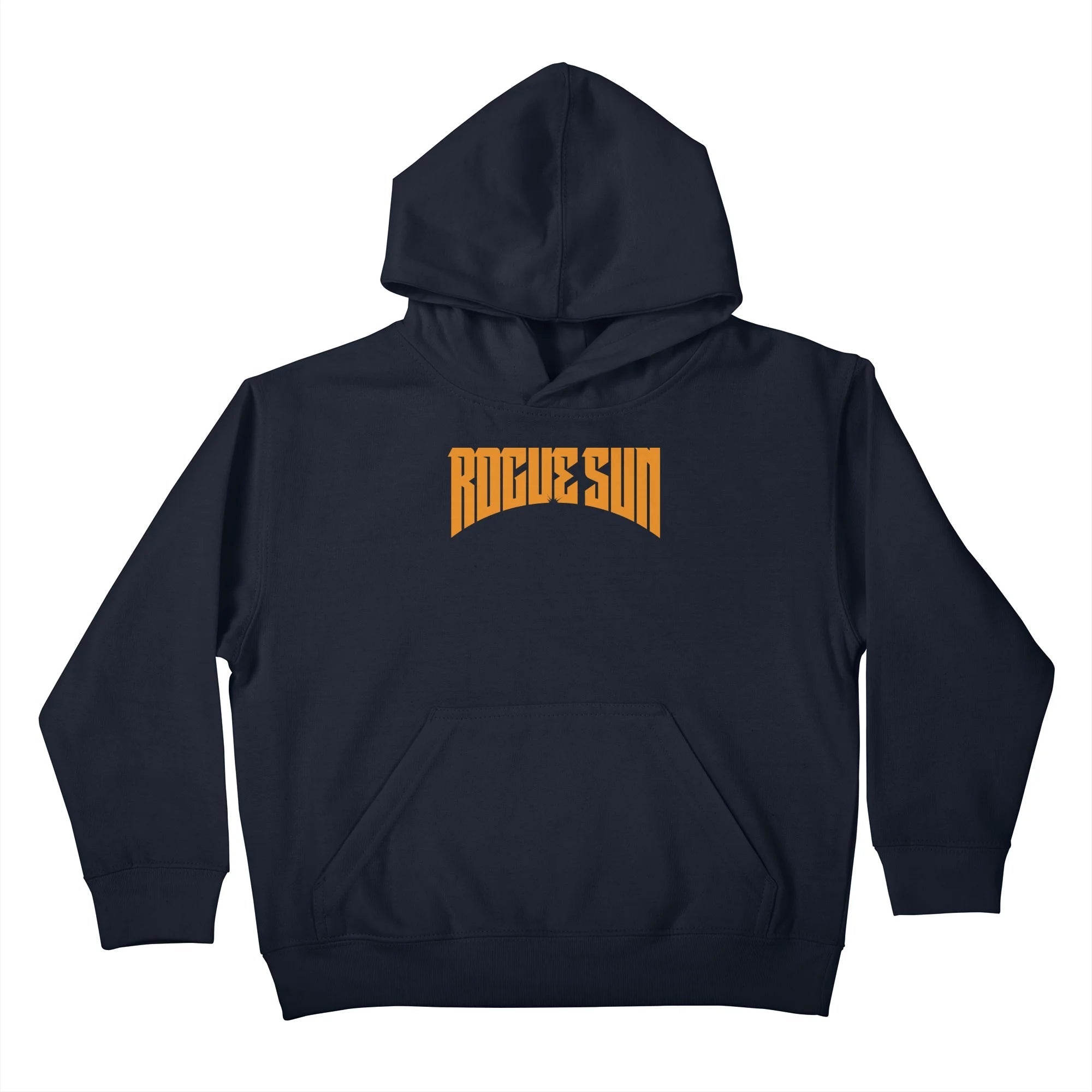 Rogue Sun Logo (Orange) — Kids Pullover Hoody