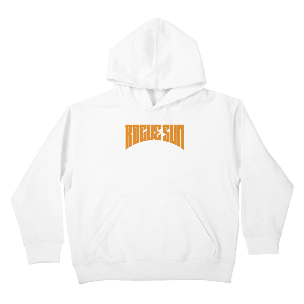 Rogue Sun Logo (Orange) — Kids Pullover Hoody