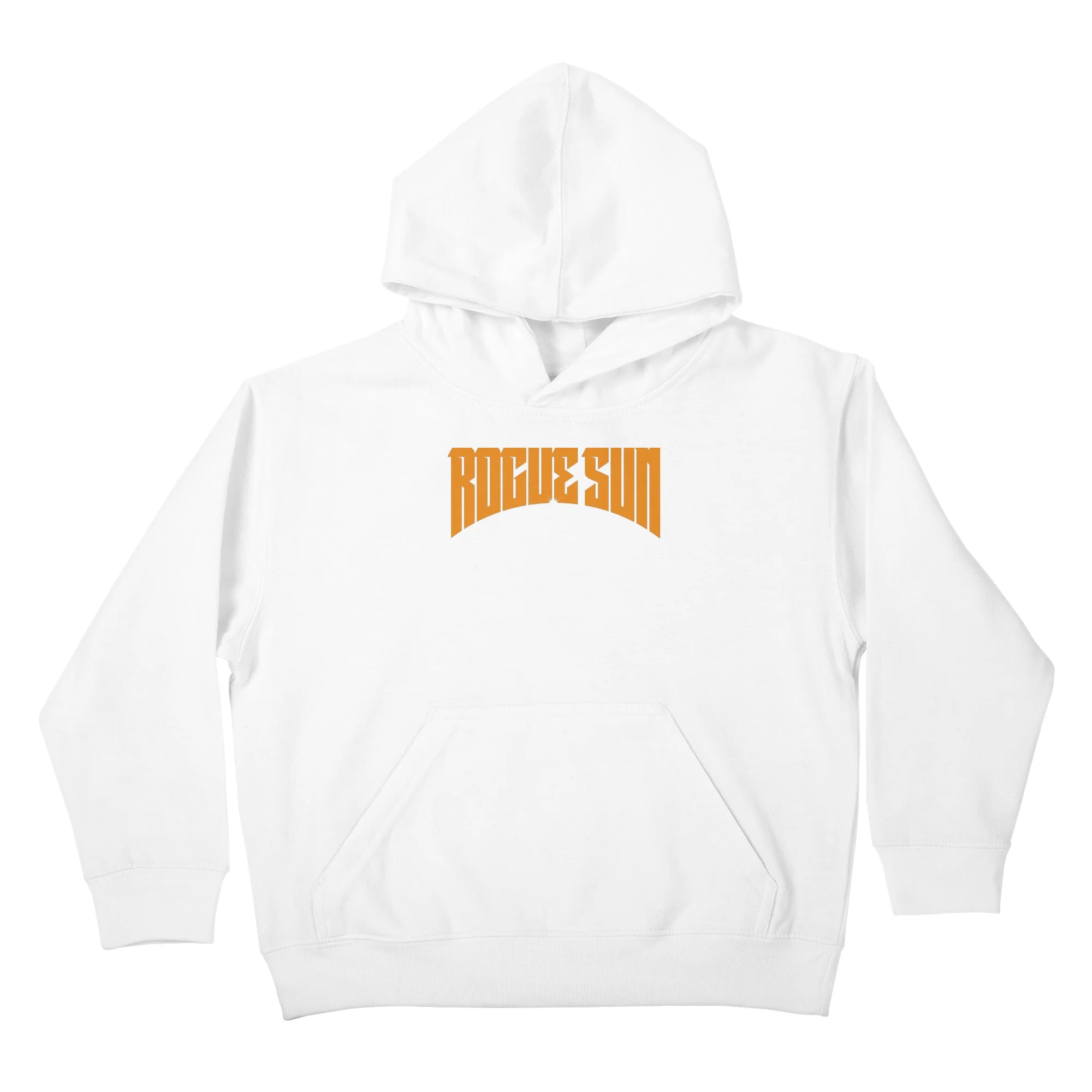 Rogue Sun Logo (Orange) — Kids Pullover Hoody