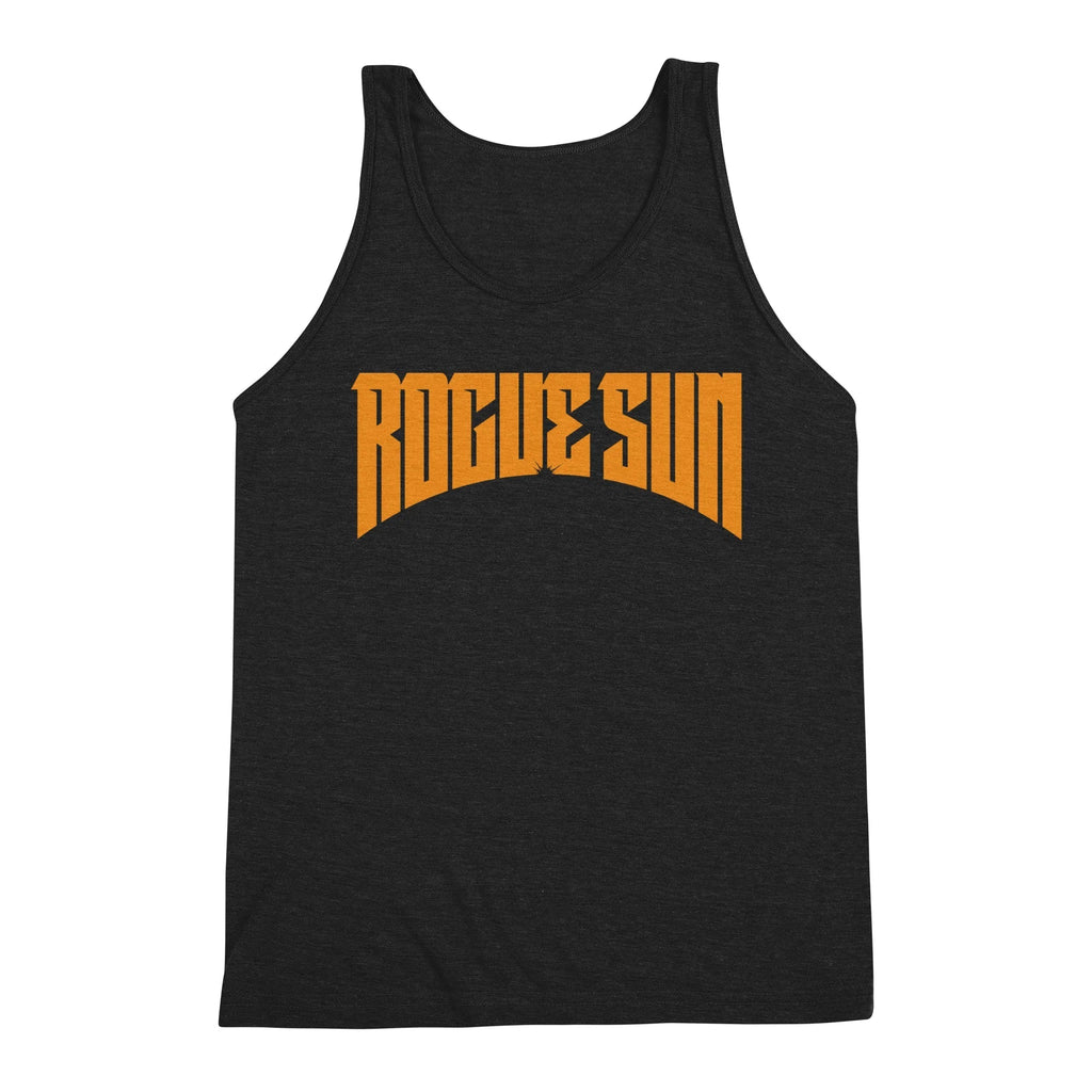 Rogue Sun Logo (Orange) — Mens Tank