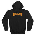 Rogue Sun Logo (Orange) — Mens Zip Up Hoody
