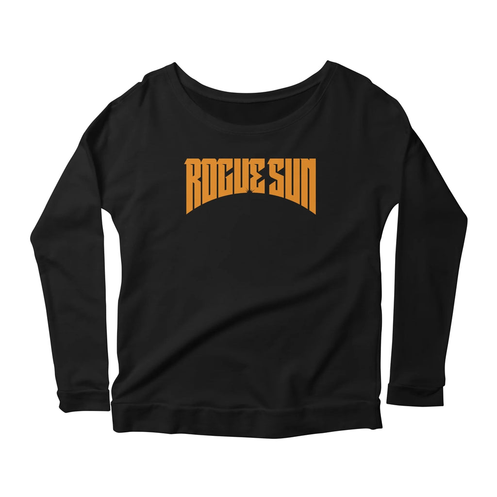 Rogue Sun Logo (Orange) — Womens Longsleeve T Shirt