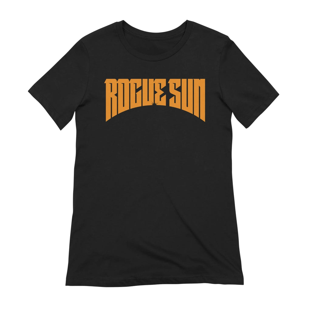 Rogue Sun Logo (Orange) — Womens T Shirt