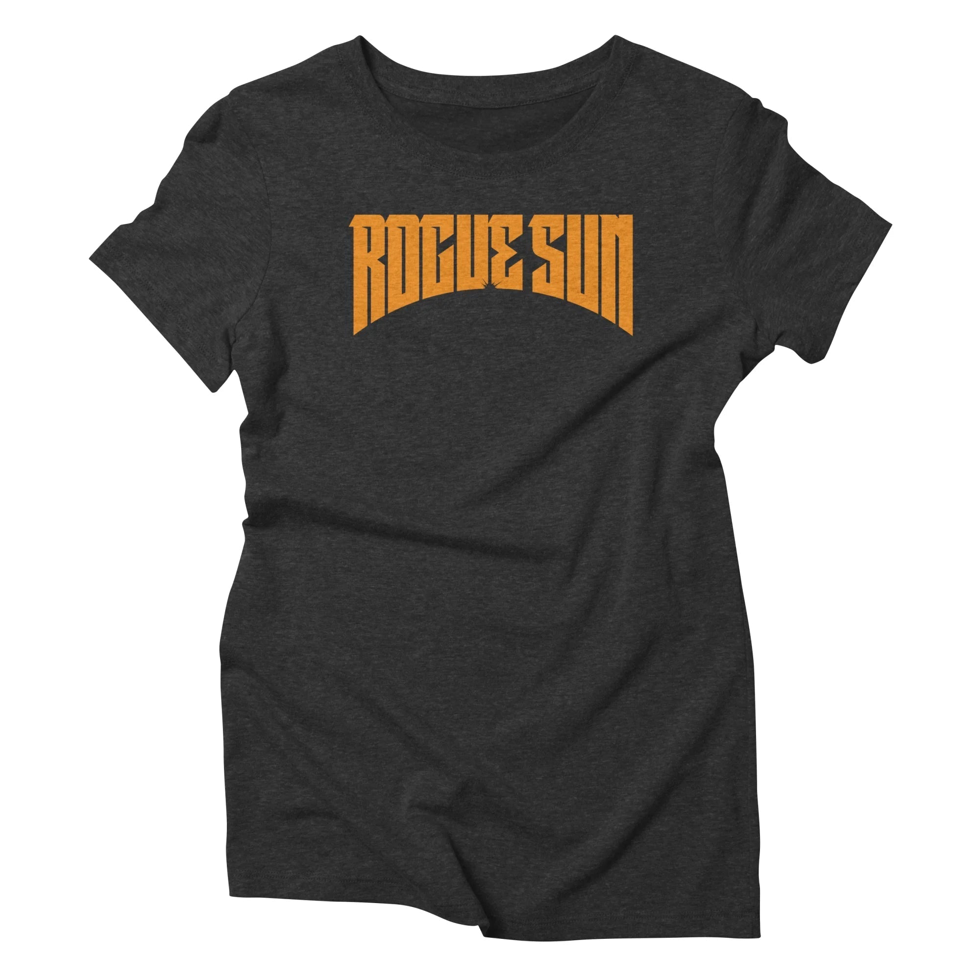 Rogue Sun Logo (Orange) — Womens T Shirt