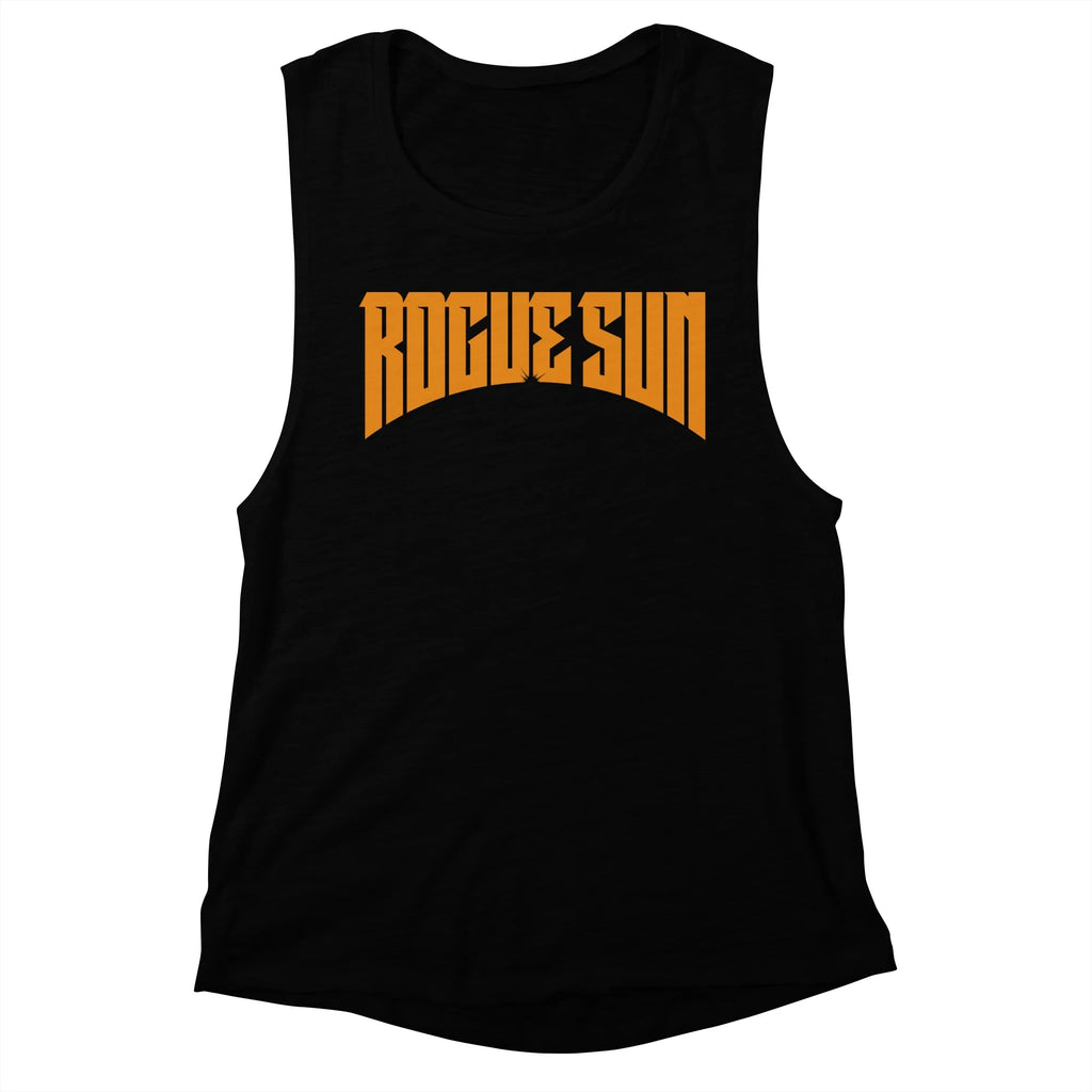 Rogue Sun Logo (Orange) — Womens Tank