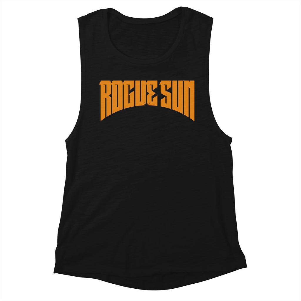 Rogue Sun Logo (Orange) — Womens Tank