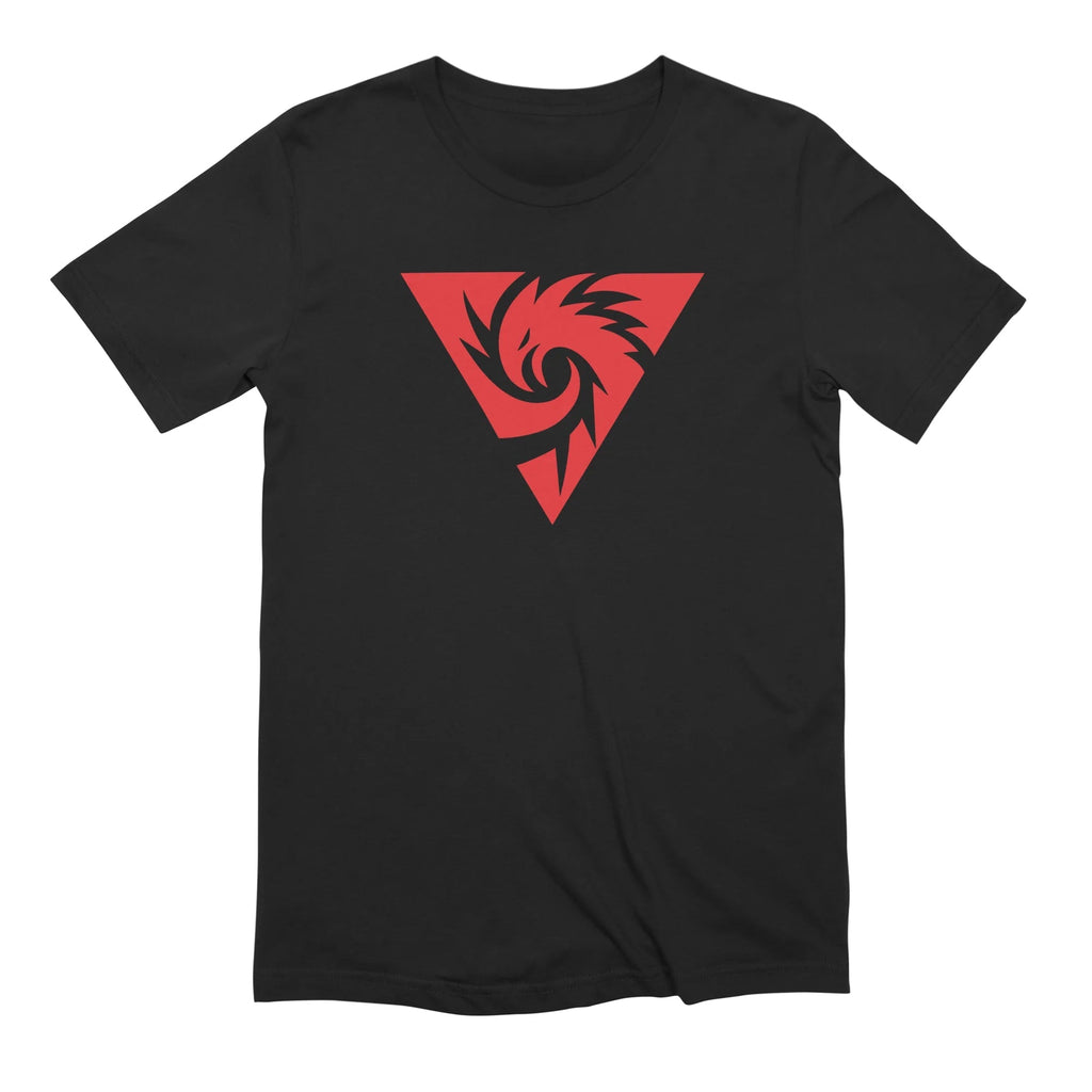 Inferno Girl Red - Symbol (Dark Shirts) — Mens T Shirt