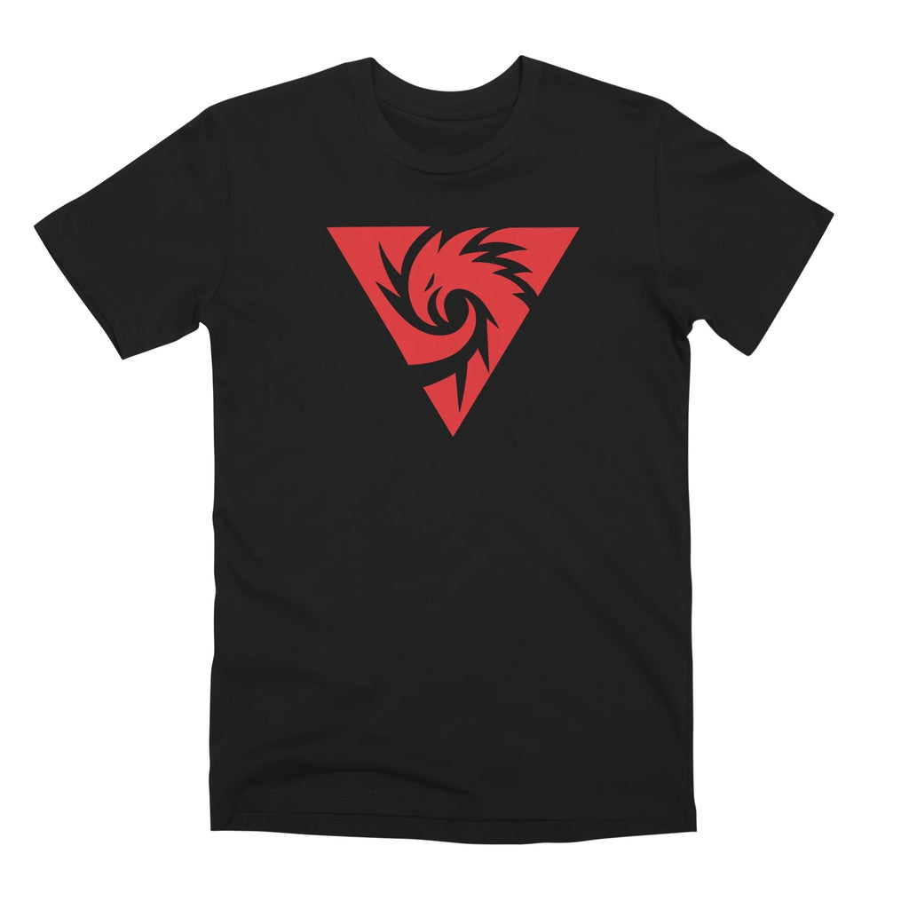 Inferno Girl Red - Symbol (Dark Shirts) — Mens T Shirt