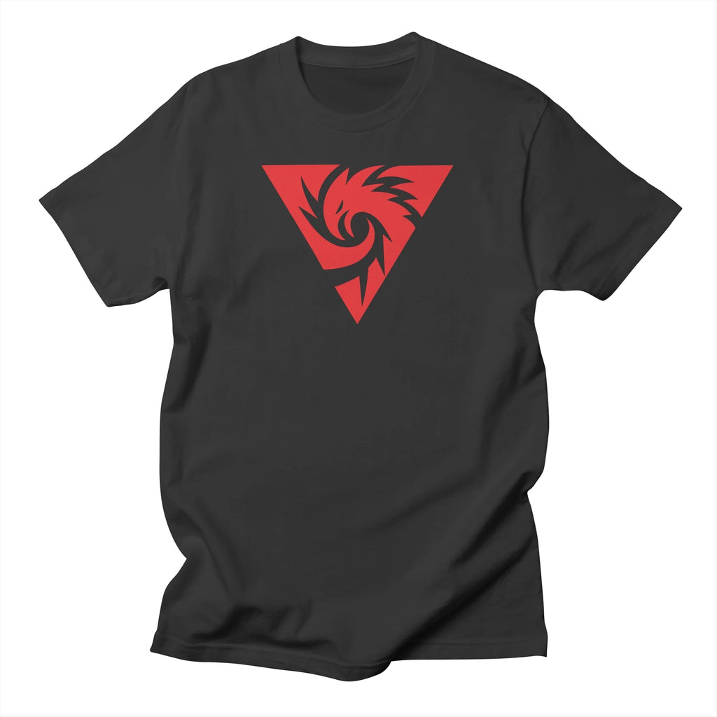 Inferno Girl Red - Symbol (Dark Shirts) — Mens T Shirt