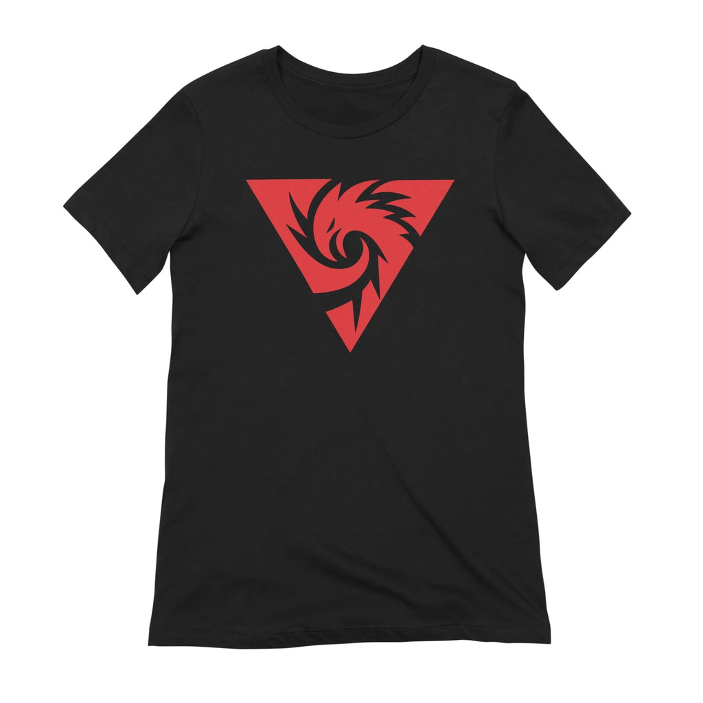 Inferno Girl Red - Symbol (Dark Shirts) — Womens T Shirt