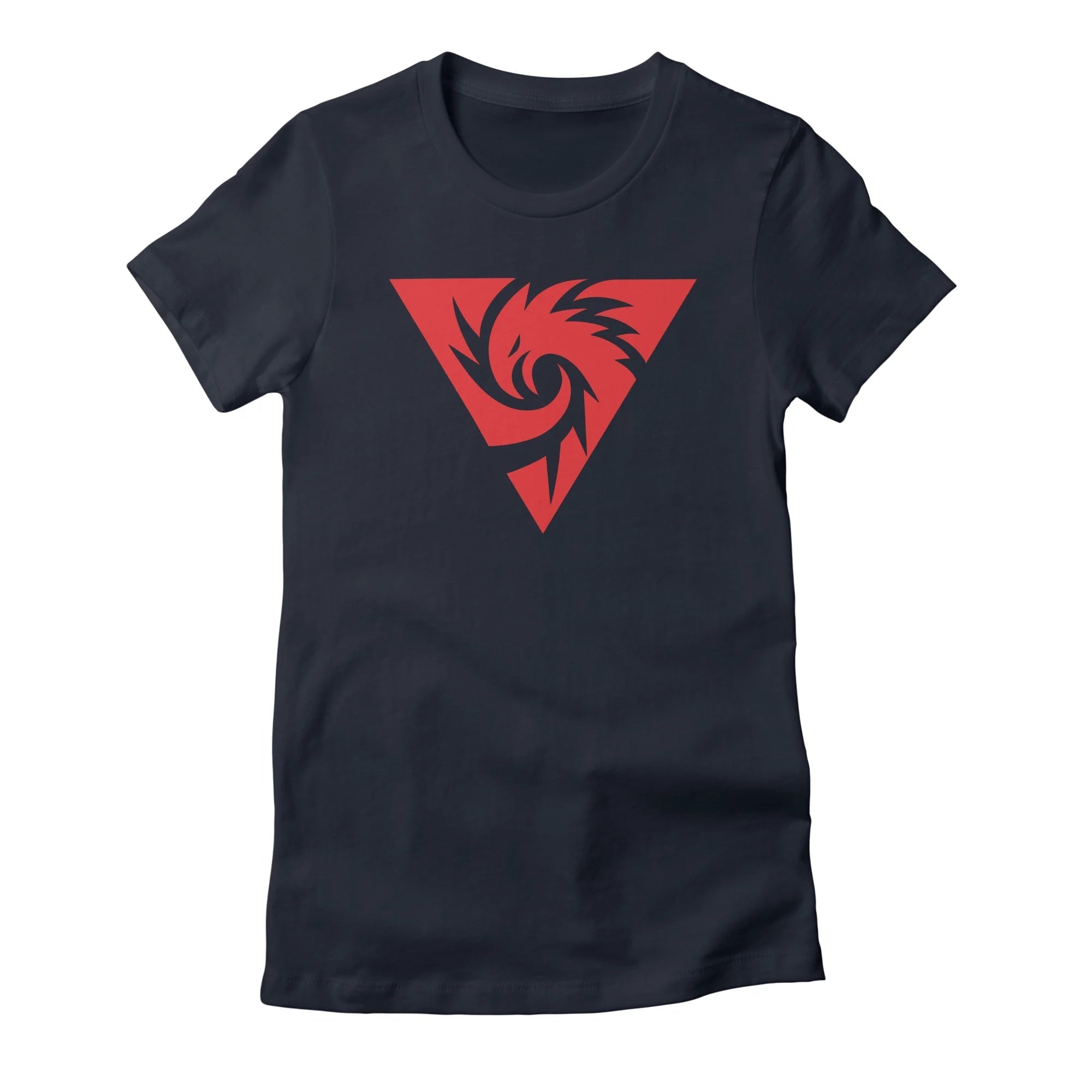 Inferno Girl Red - Symbol (Dark Shirts) — Womens T Shirt