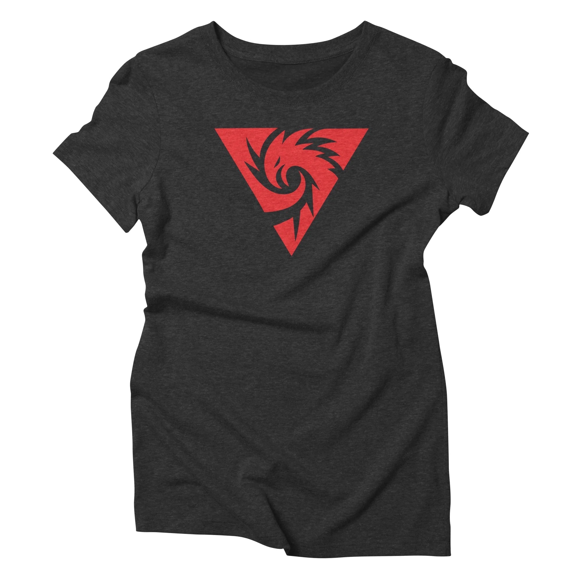 Inferno Girl Red - Symbol (Dark Shirts) — Womens T Shirt