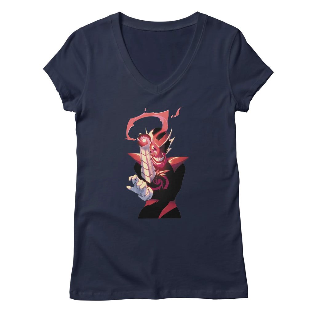Inferno Girl Red - Ignite — Womens V Neck