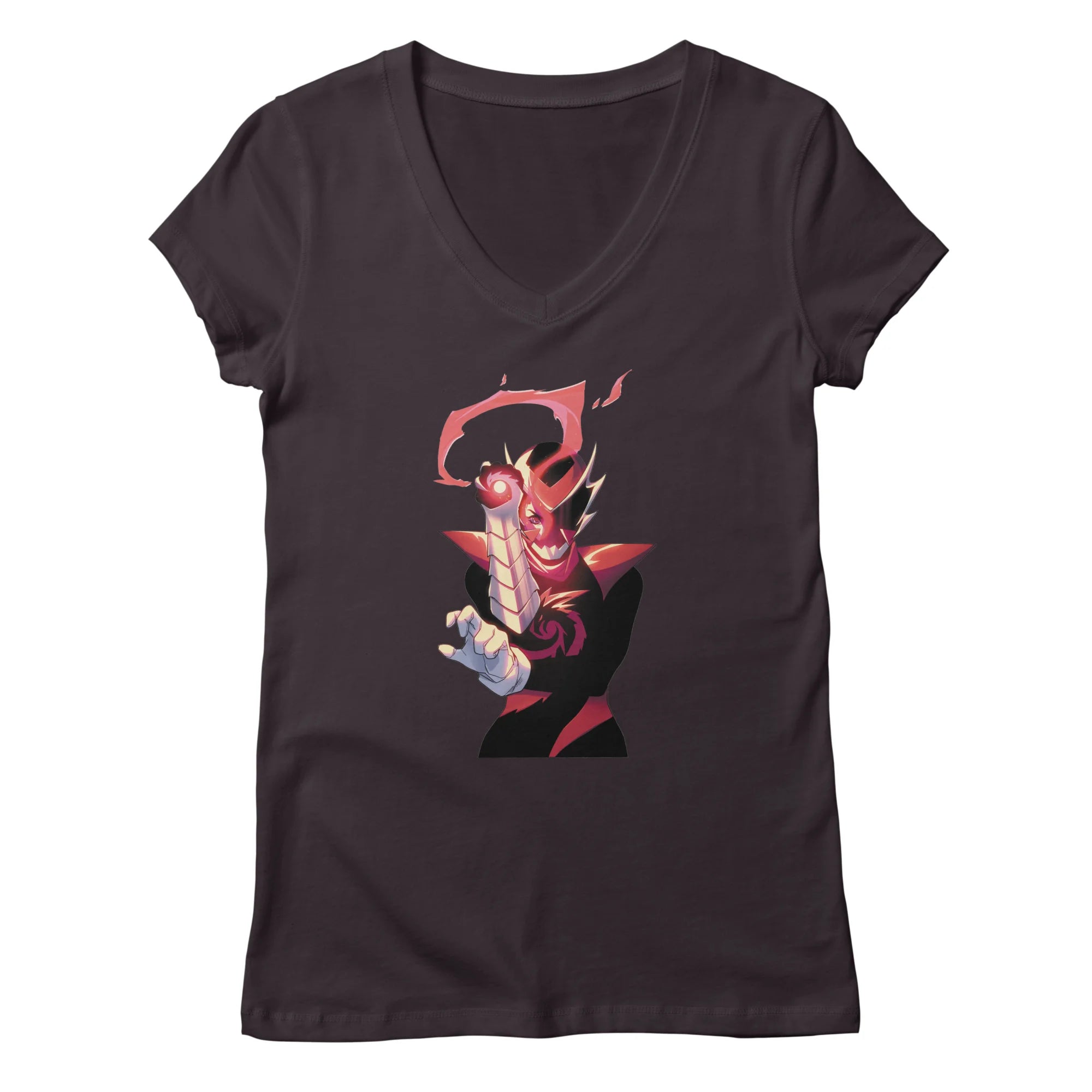 Inferno Girl Red - Ignite — Womens V Neck