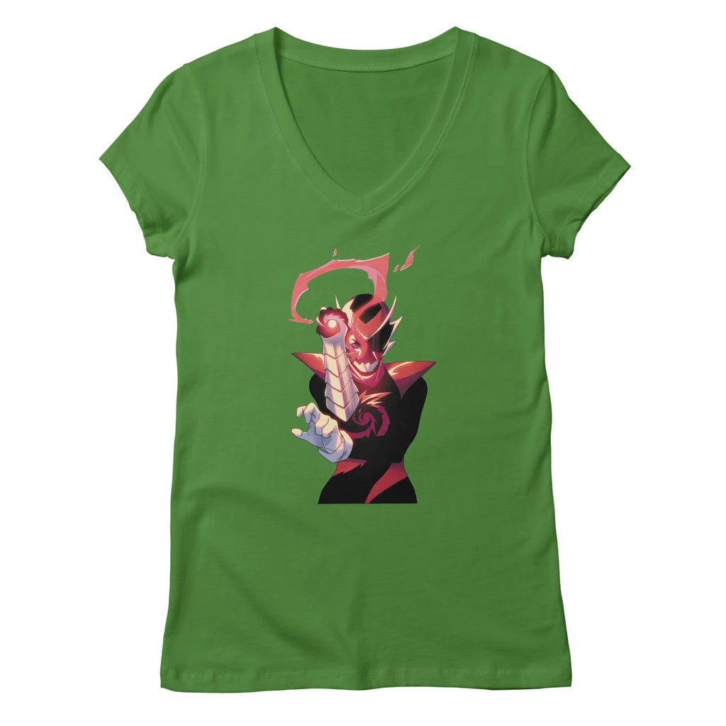 Inferno Girl Red - Ignite — Womens V Neck