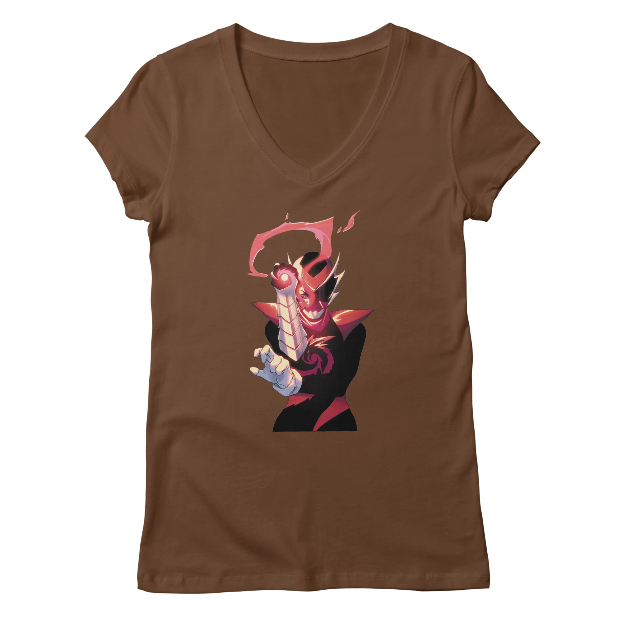 Inferno Girl Red - Ignite — Womens V Neck