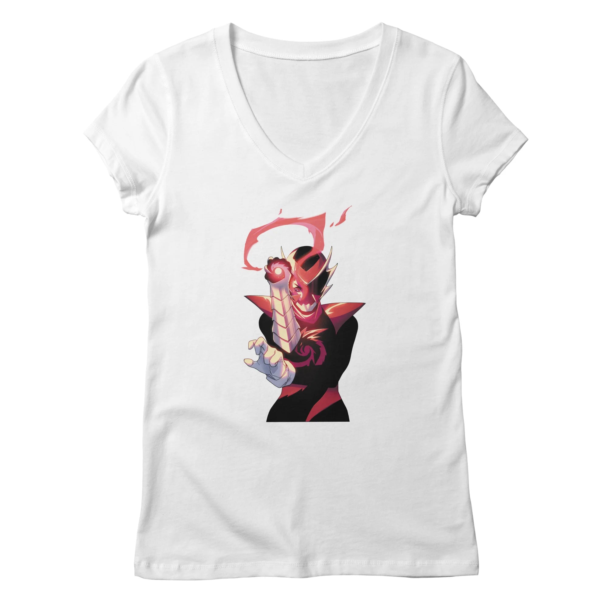 Inferno Girl Red - Ignite — Womens V Neck