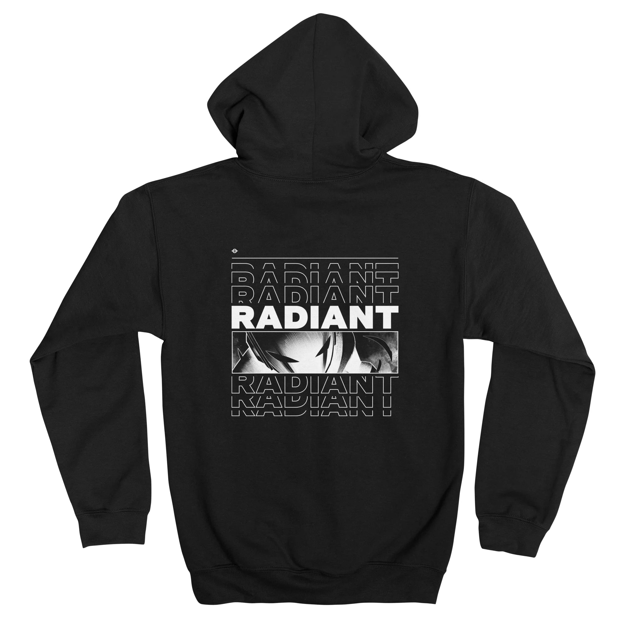 Radiant Black - NYCC — Mens Zip Up Hoody