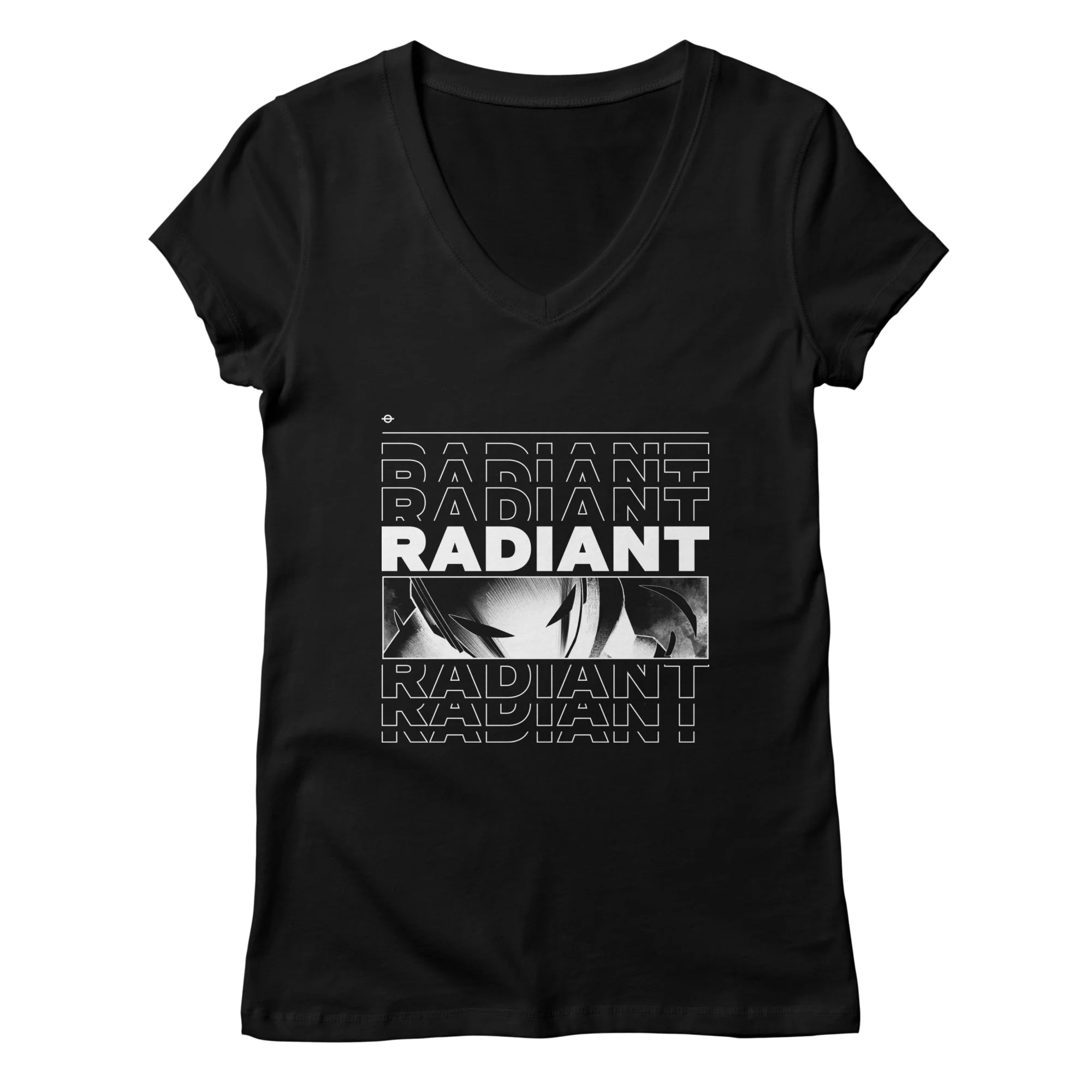 Radiant Black - NYCC — Womens V Neck