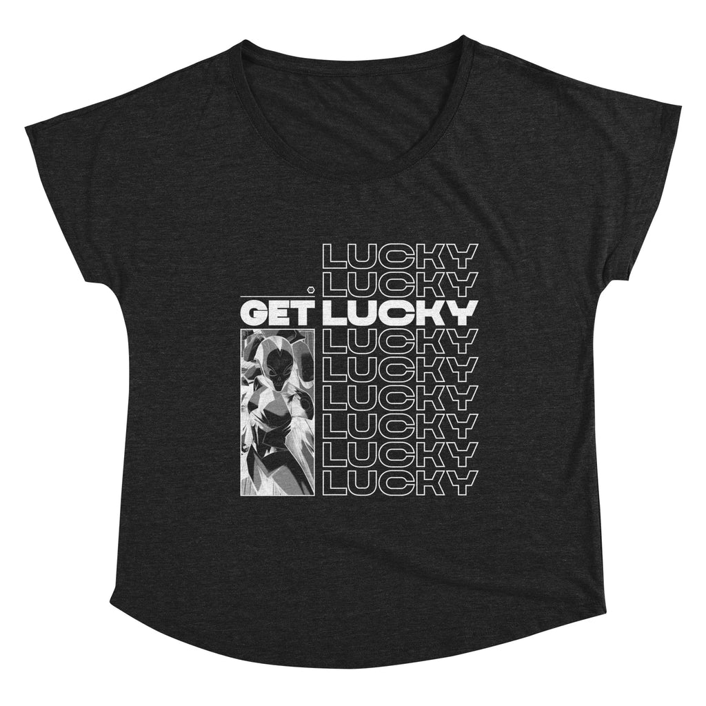 The Dead Lucky - NYCC — Womens Scoop Neck