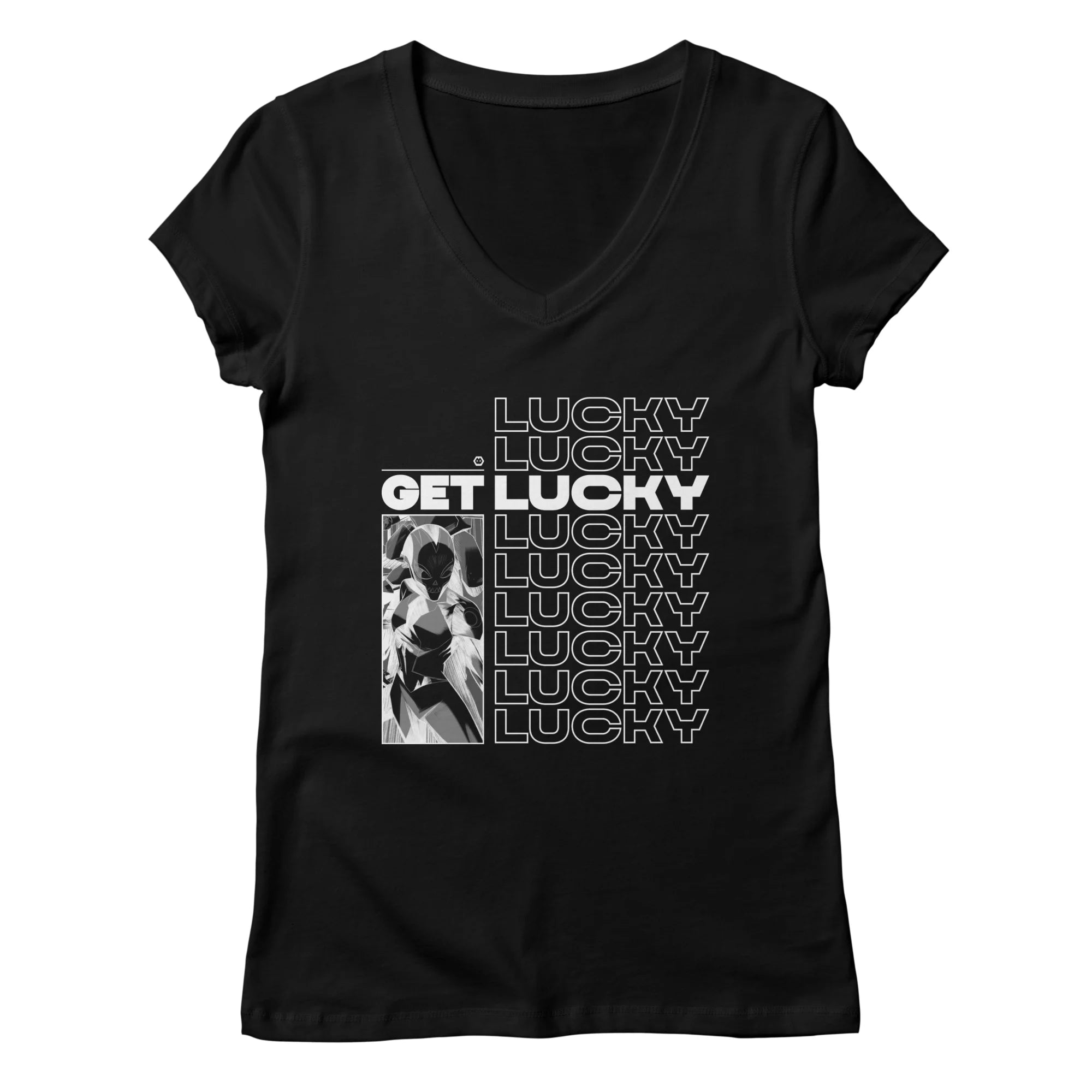 The Dead Lucky - NYCC — Womens V Neck