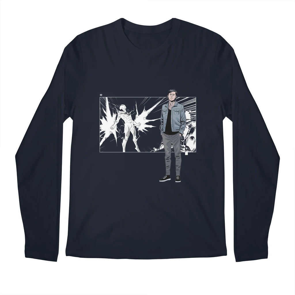 5 Years: Radiant Black (Marshall) — Mens Longsleeve T Shirt