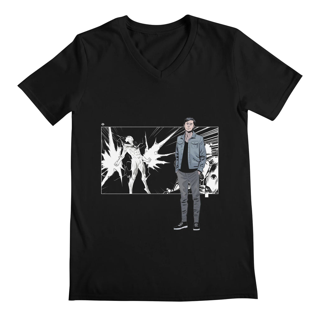 5 Years: Radiant Black (Marshall) — Mens V Neck