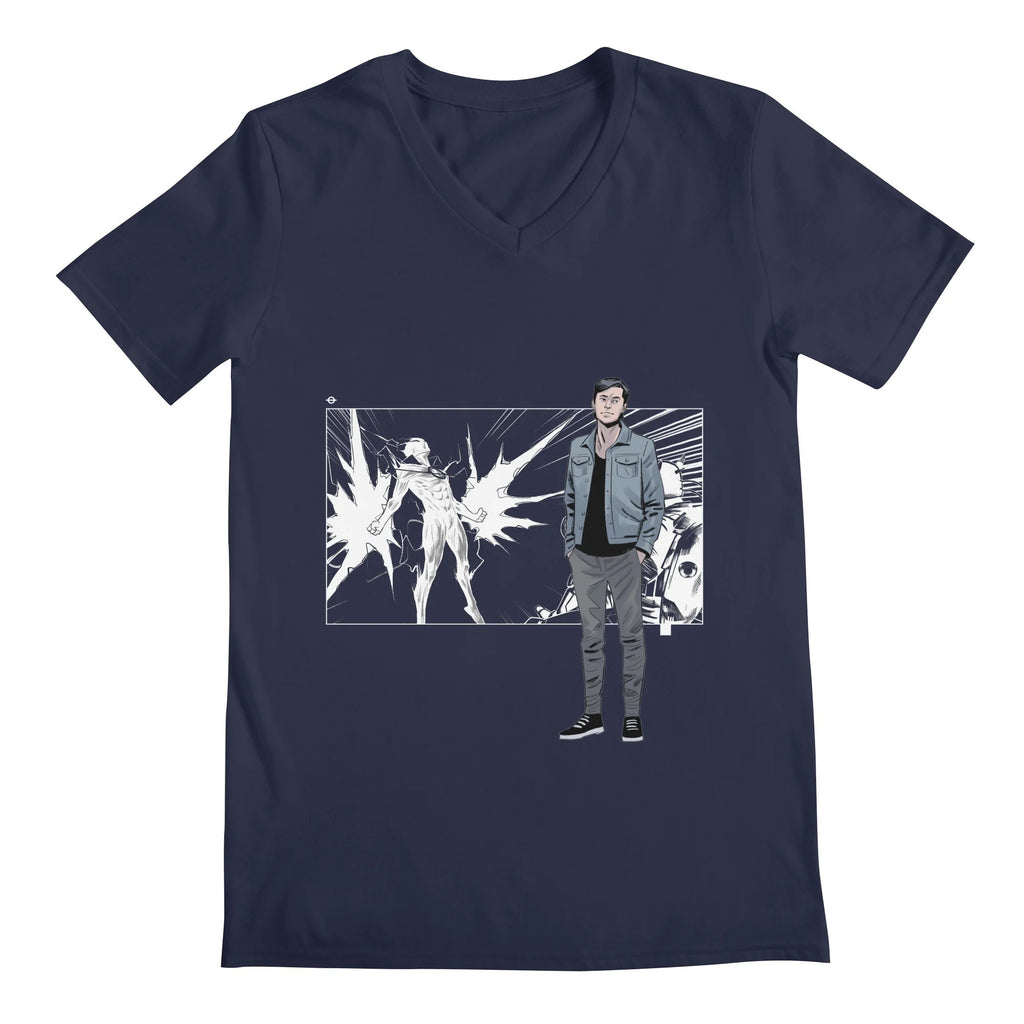 5 Years: Radiant Black (Marshall) — Mens V Neck