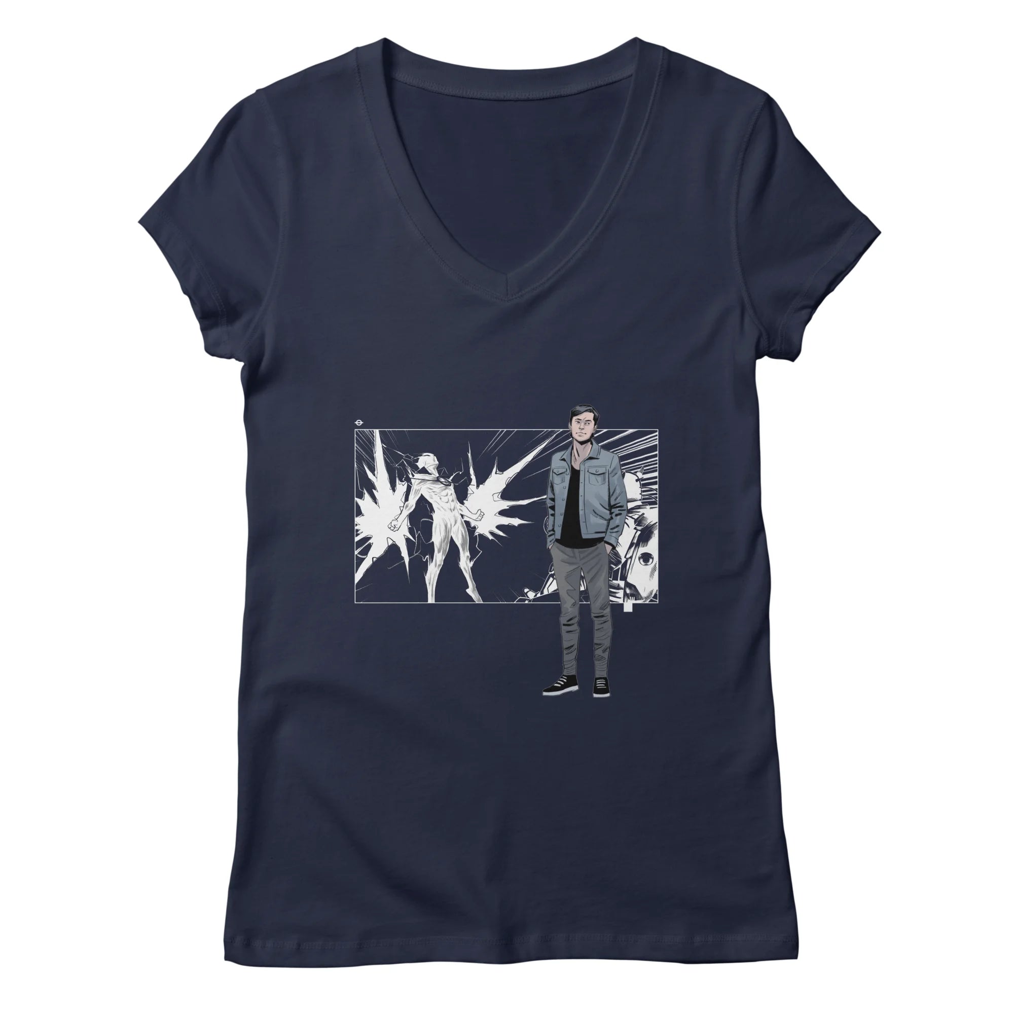 5 Years: Radiant Black (Marshall) — Womens V Neck