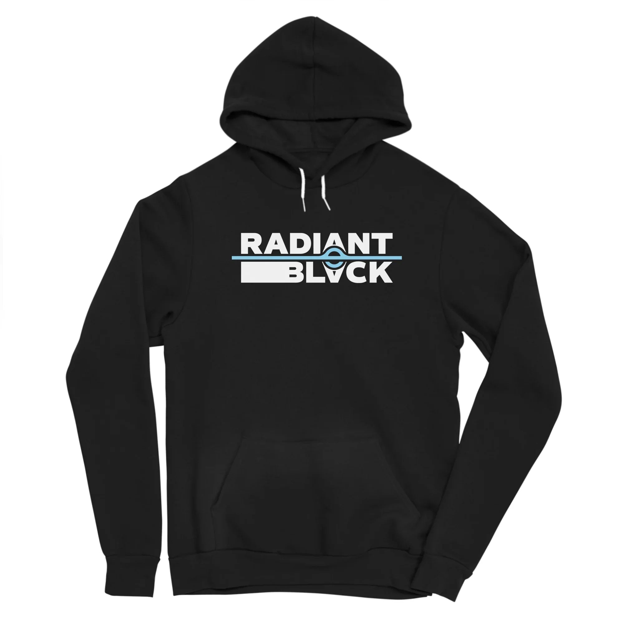Radiant Black Title — Womens Pullover Hoody