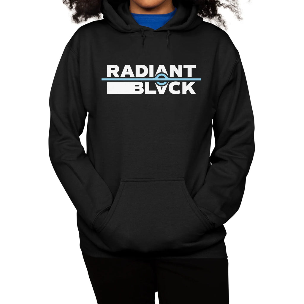 Radiant Black Title — Womens Pullover Hoody