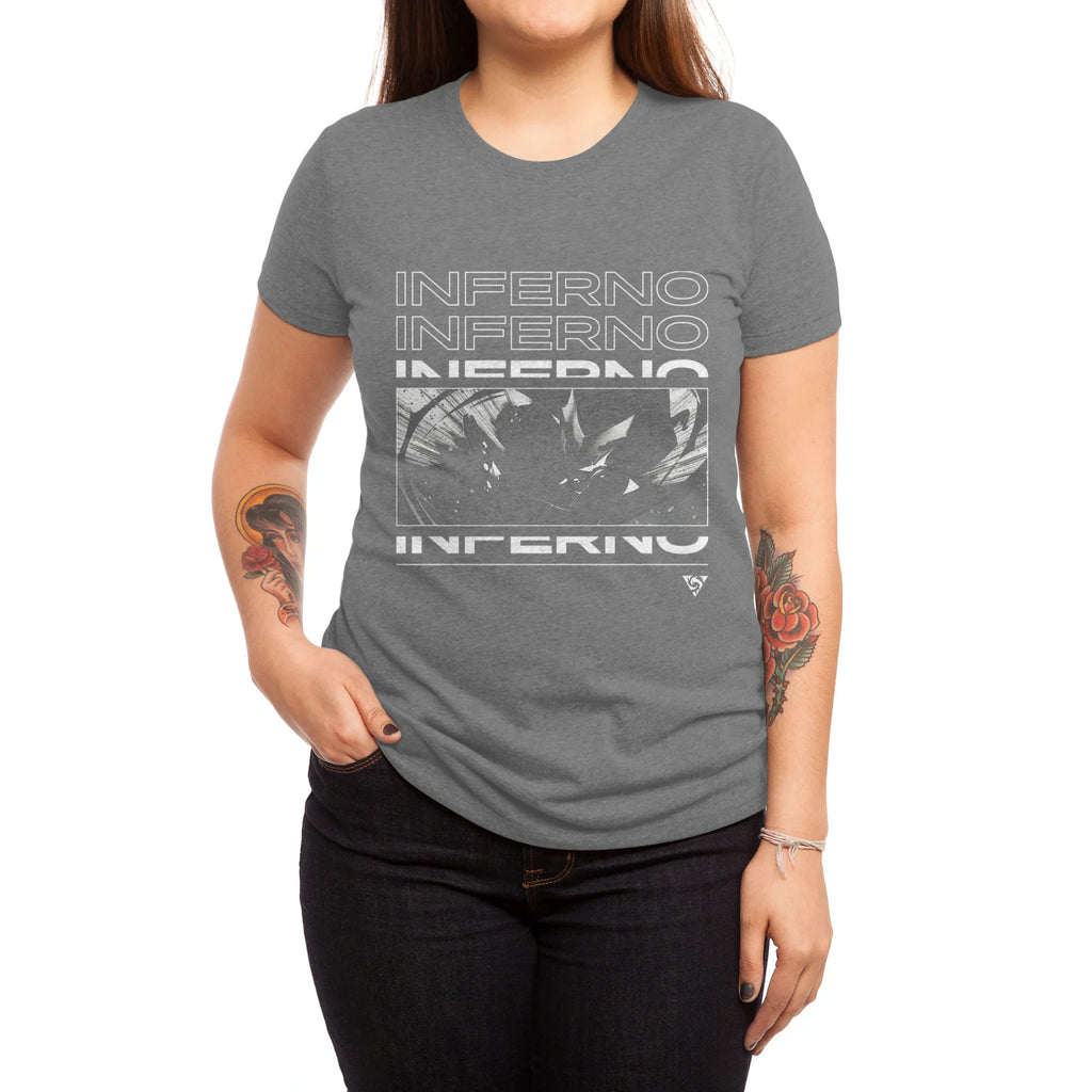 Inferno Girl Red - NYCC — Womens T Shirt