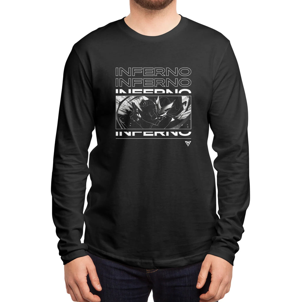 Inferno Girl Red - NYCC — Mens Longsleeve T Shirt