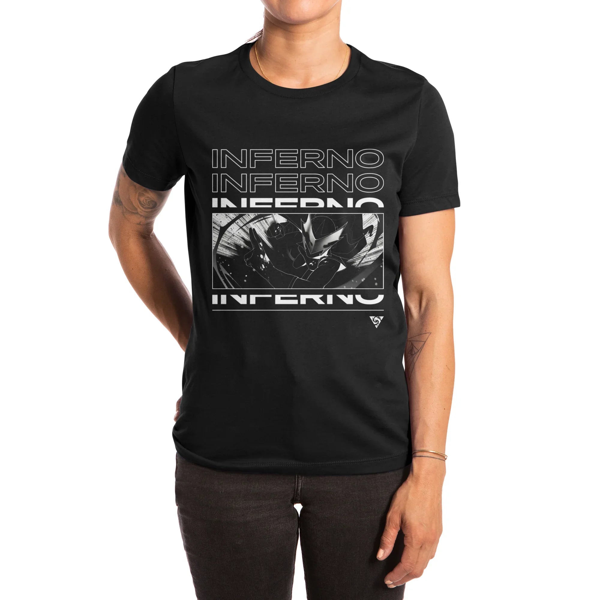 Inferno Girl Red - NYCC — Womens T Shirt
