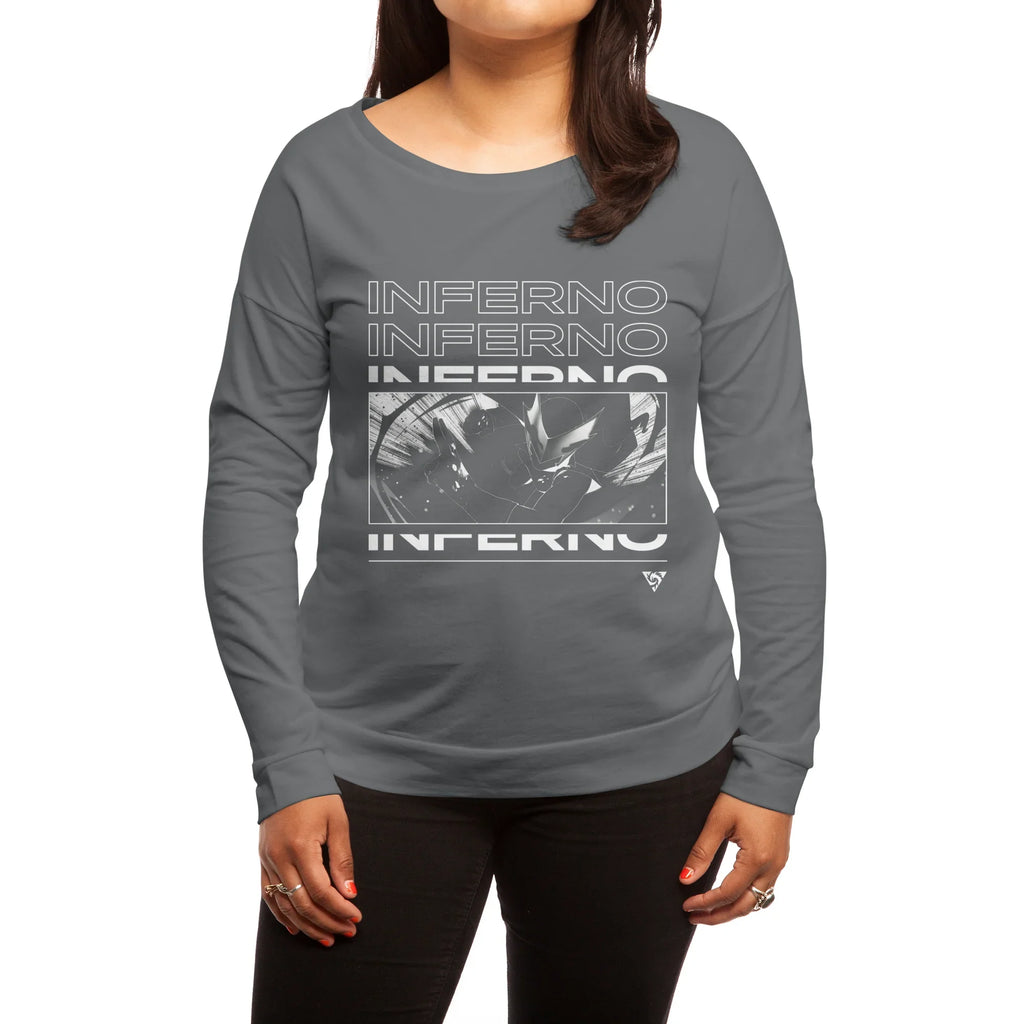 Inferno Girl Red - NYCC — Womens Longsleeve T Shirt