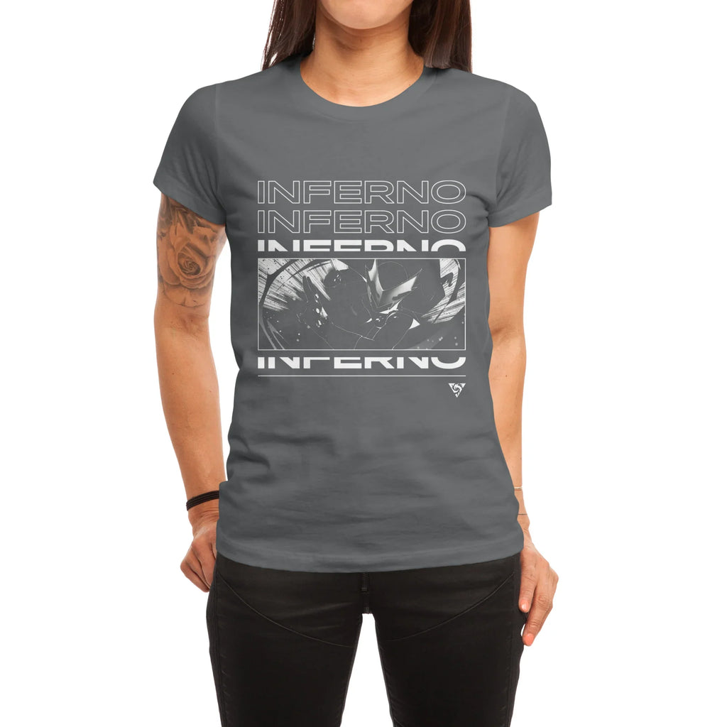 Inferno Girl Red - NYCC — Womens T Shirt