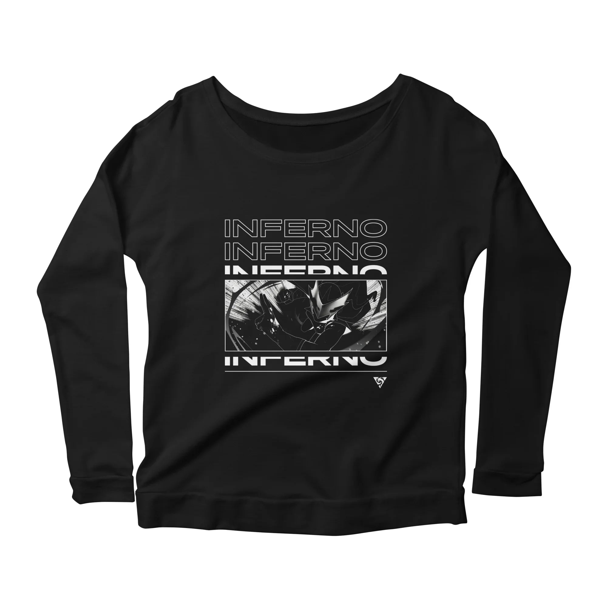 Inferno Girl Red - NYCC — Womens Longsleeve T Shirt