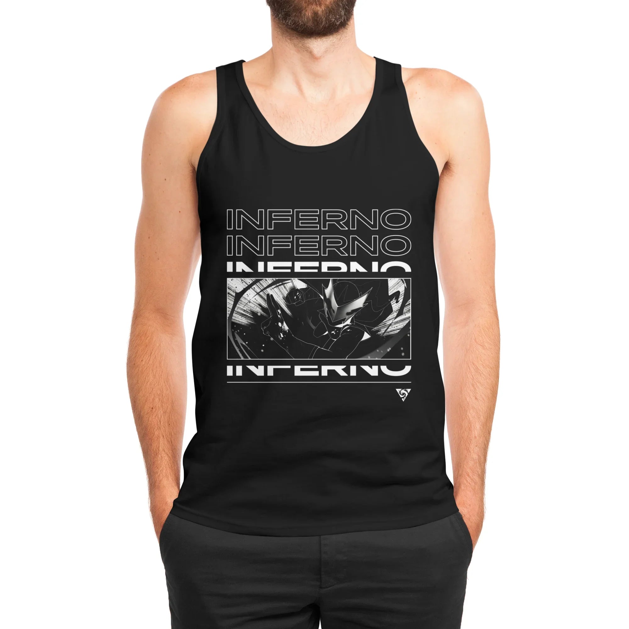 Inferno Girl Red - NYCC — Mens Tank