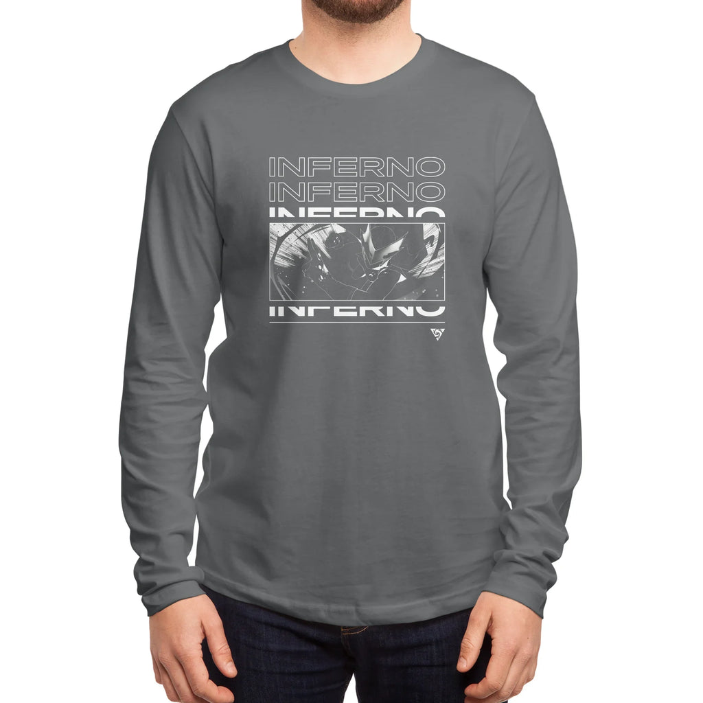 Inferno Girl Red - NYCC — Mens Longsleeve T Shirt