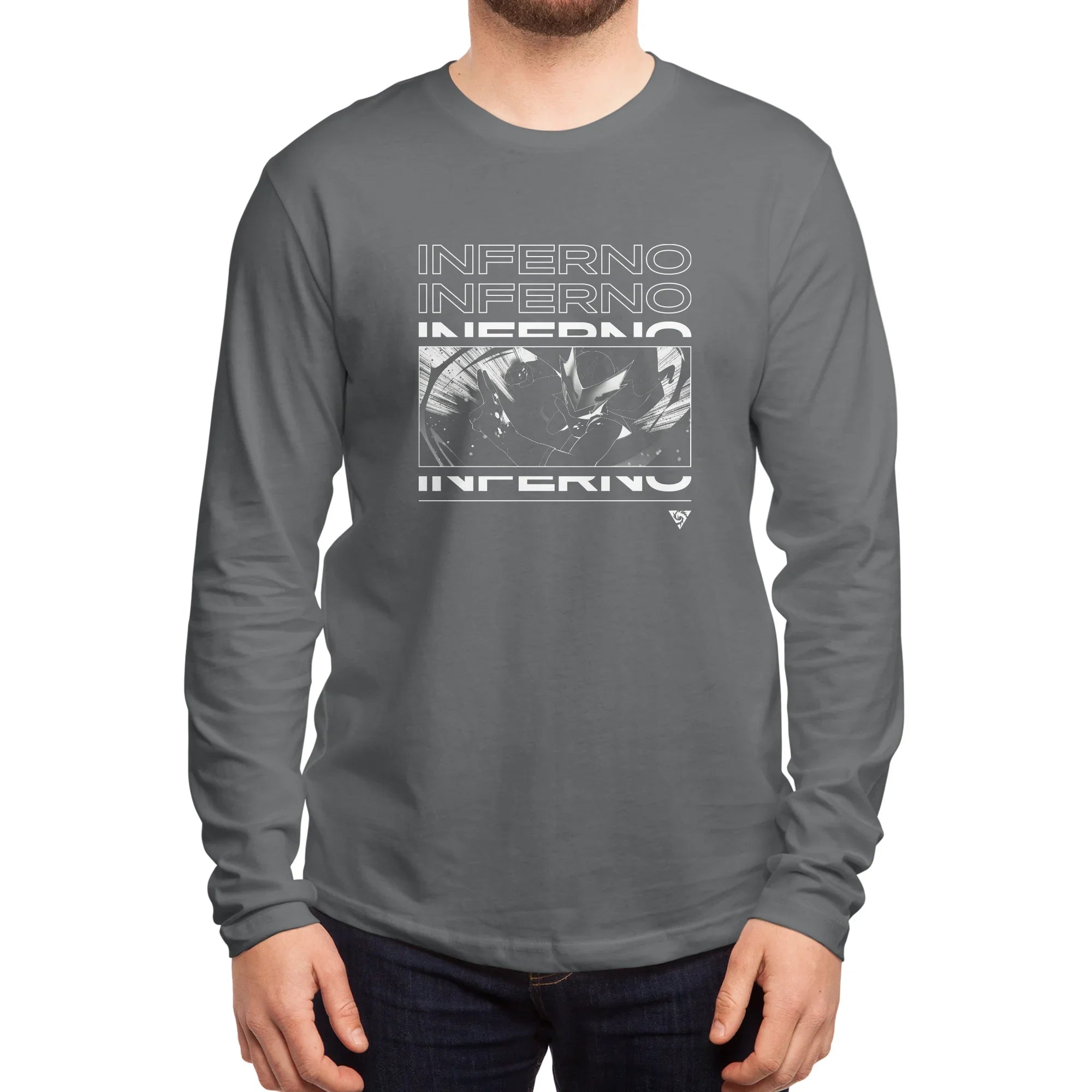 Inferno Girl Red - NYCC — Mens Longsleeve T Shirt