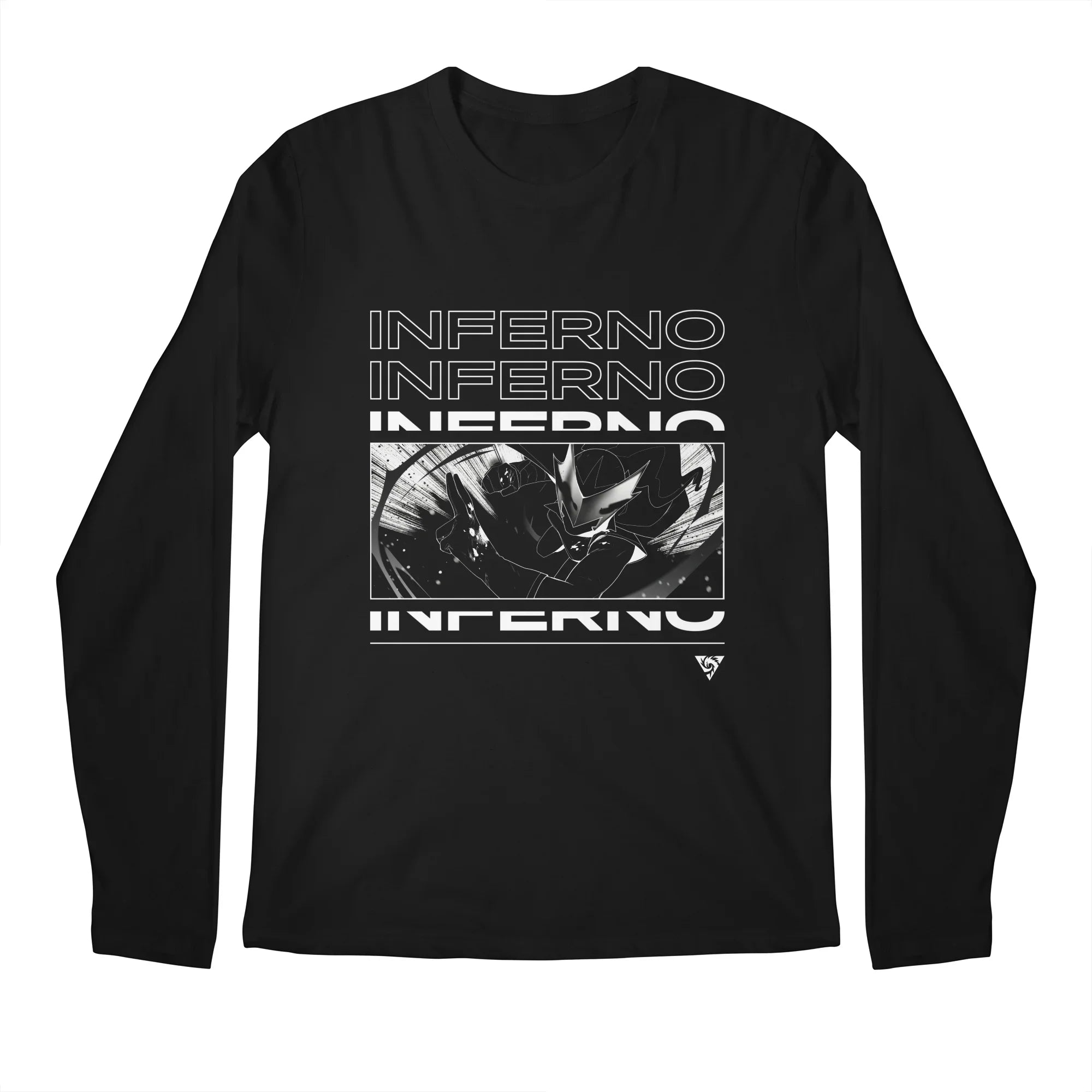Inferno Girl Red - NYCC — Mens Longsleeve T Shirt
