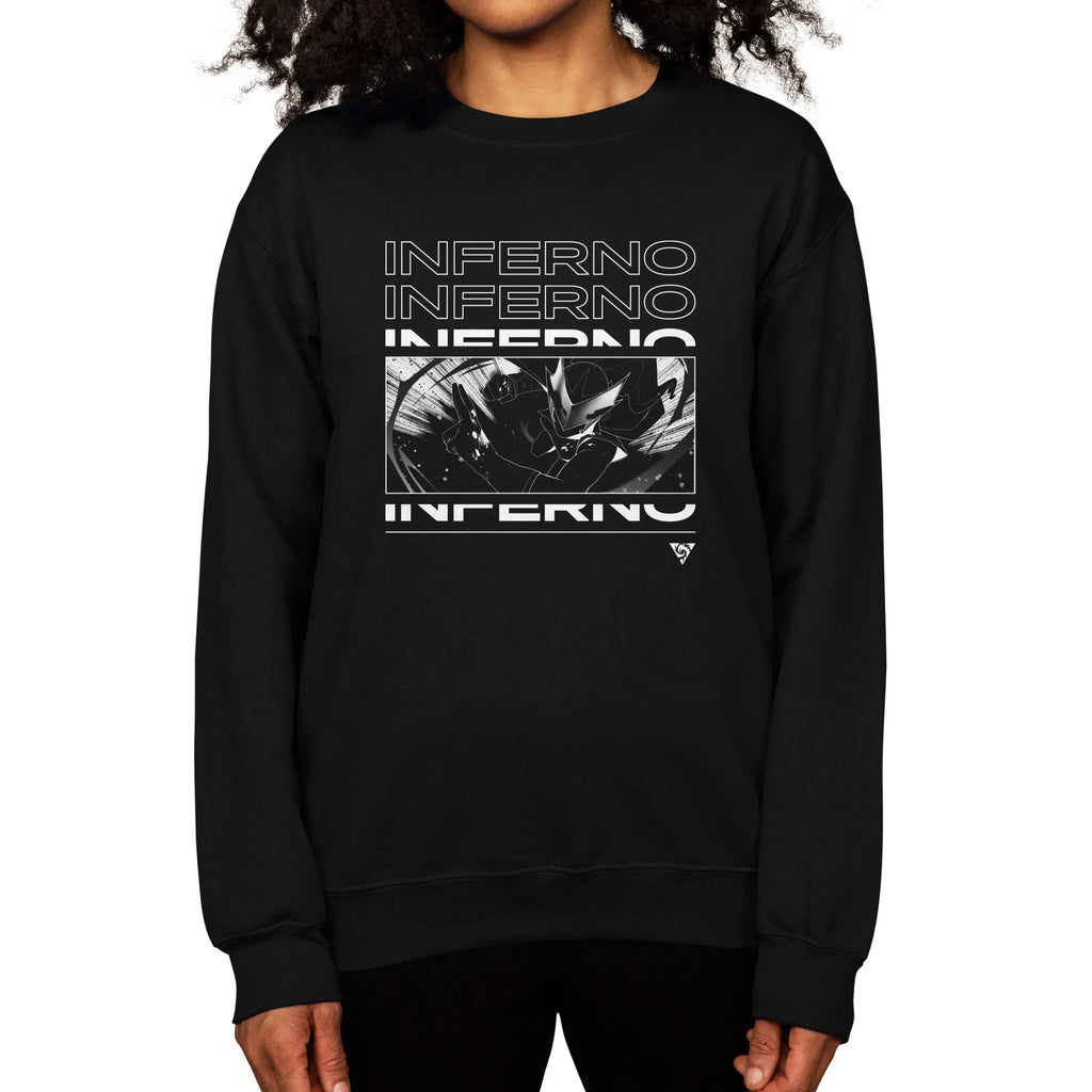 Inferno Girl Red - NYCC — Womens Sweatshirt