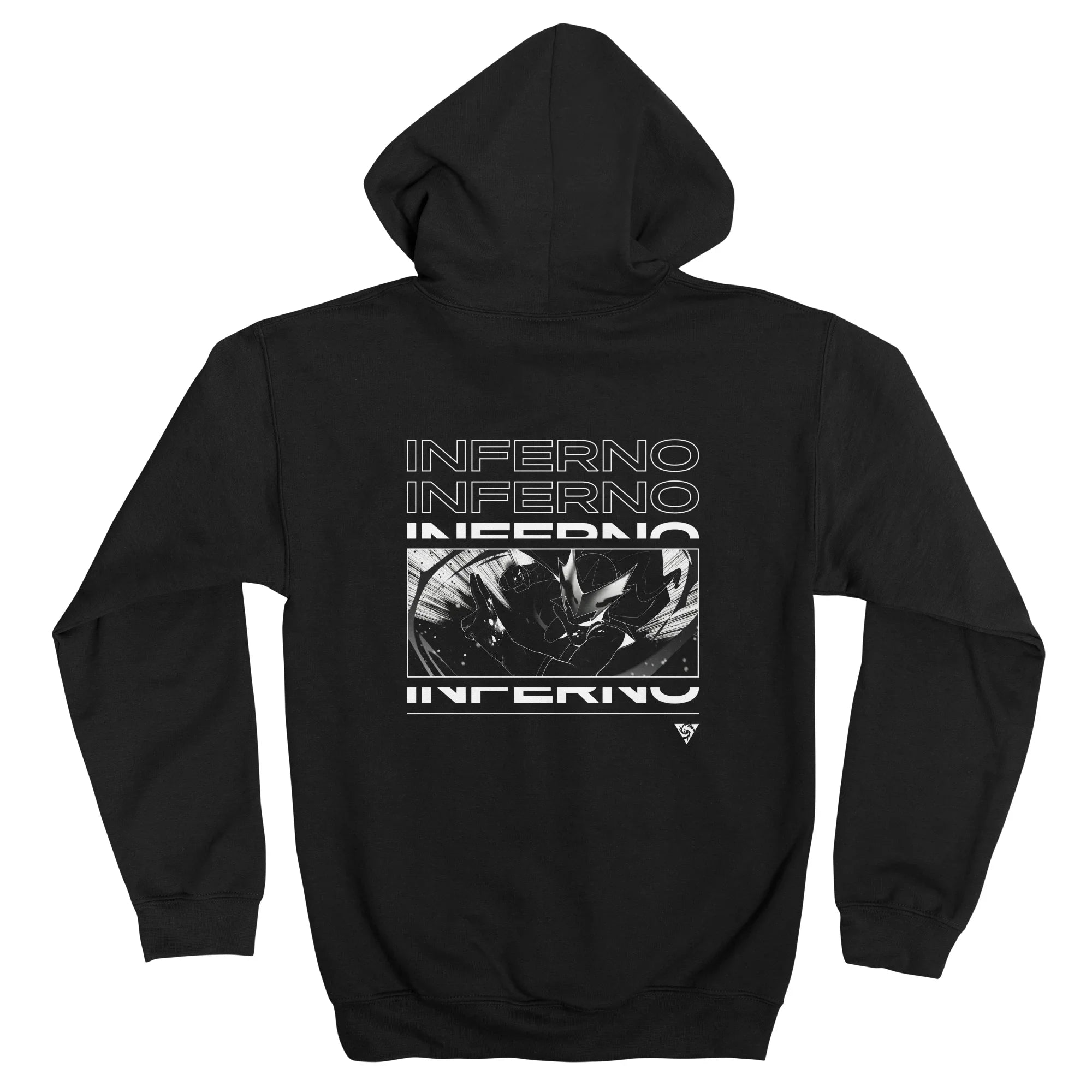 Inferno Girl Red - NYCC — Mens Zip Up Hoody
