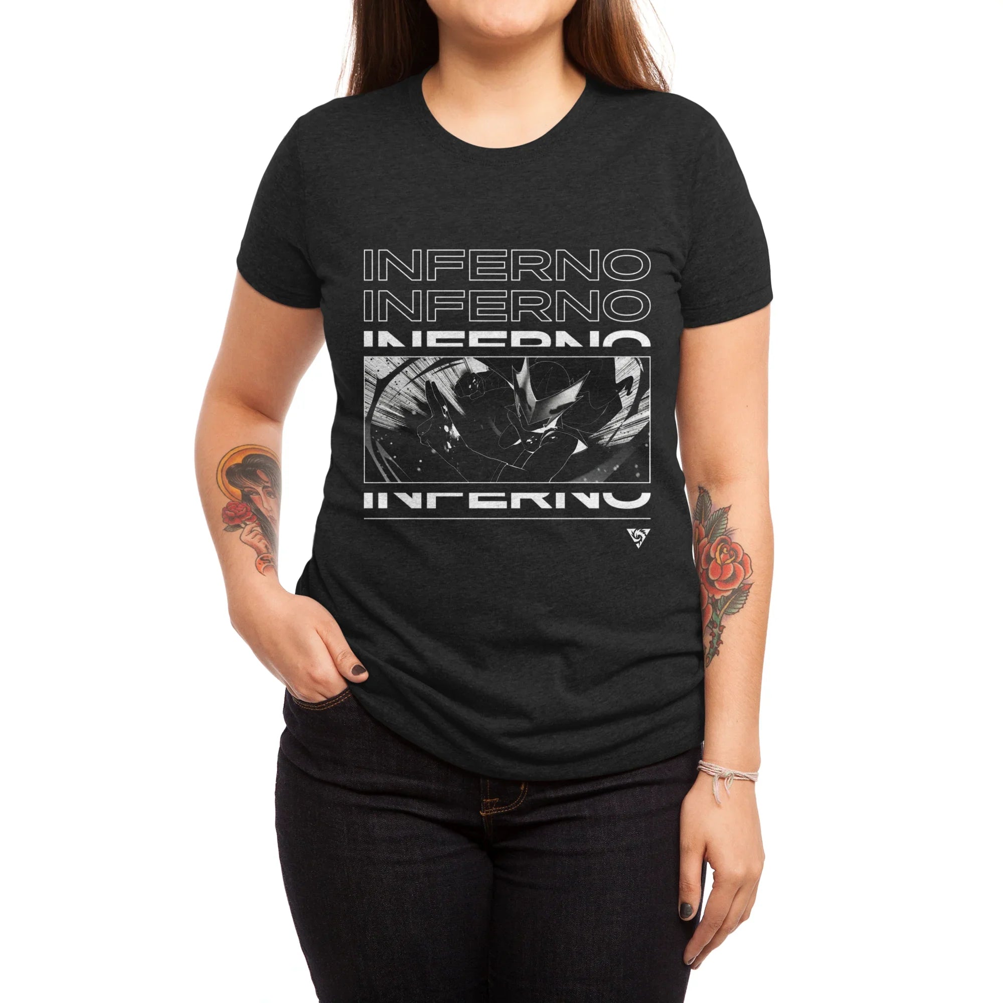 Inferno Girl Red - NYCC — Womens T Shirt