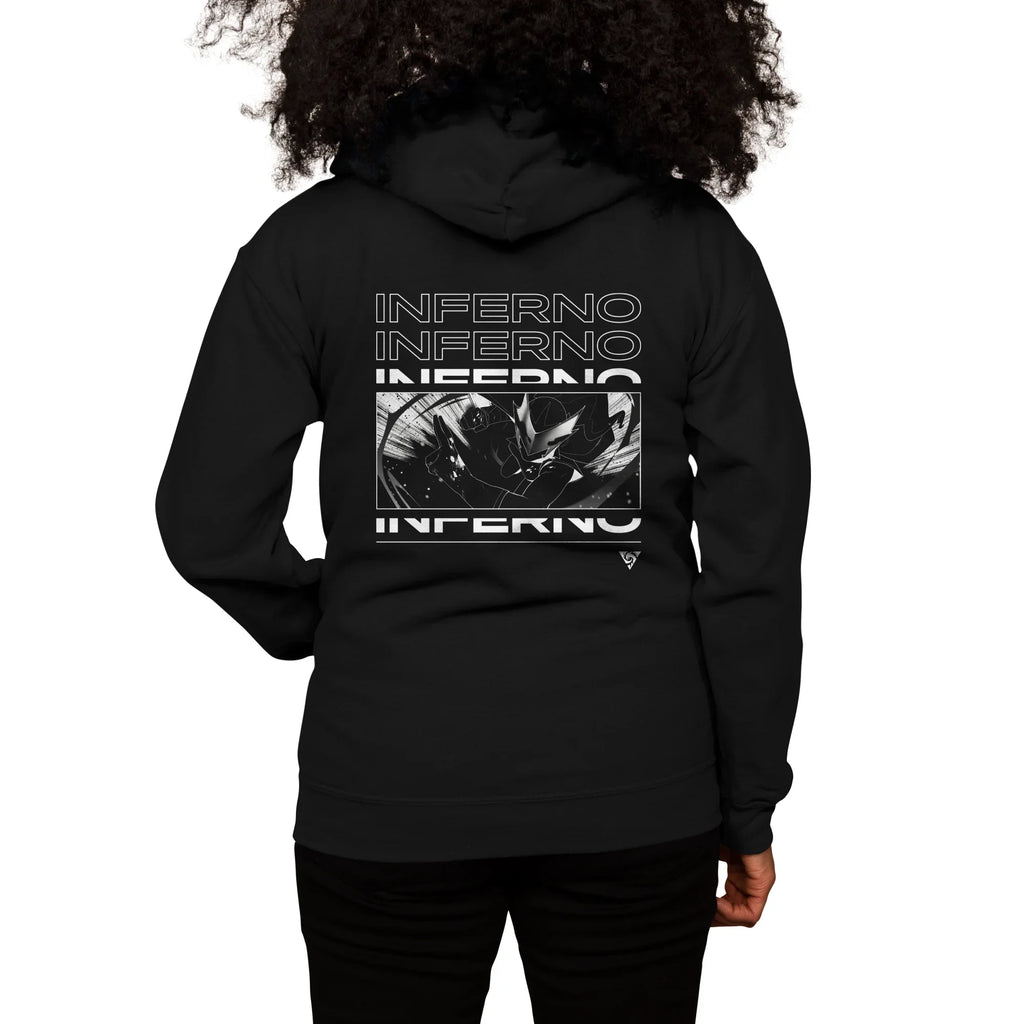 Inferno Girl Red - NYCC — Womens Zip Up Hoody